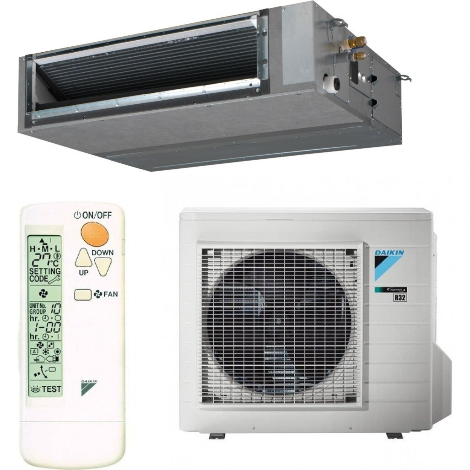 DAIKIN FBA35A / RXS35L3 924. Купить Канальный кондиционер на ...