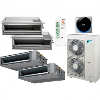 Мульти сплит-система DAIKIN 2 x FDXM25F9 + 1 x FBA35A + 1 x FBA50A / RXYSQ5T8V