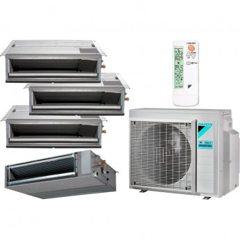 Мульти сплит-система DAIKIN 3 x FDXM25F9 + 1 x FBA35A / 4MXM80N